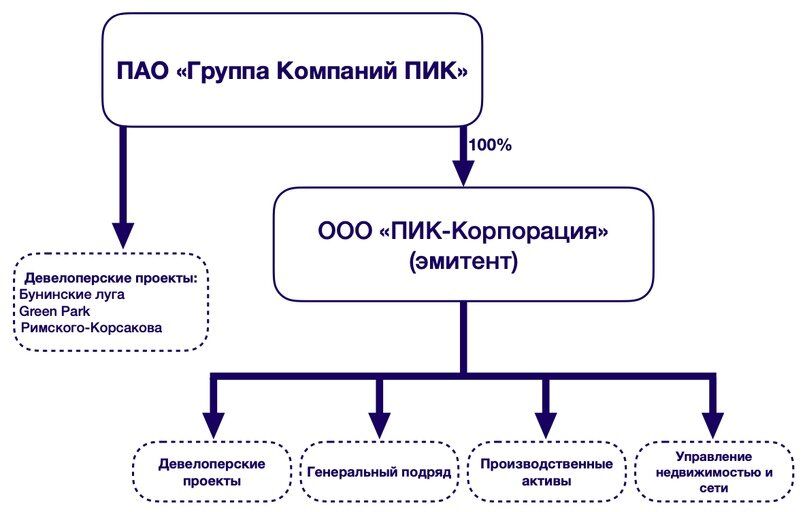 ПИК — МСФО и РСБУ